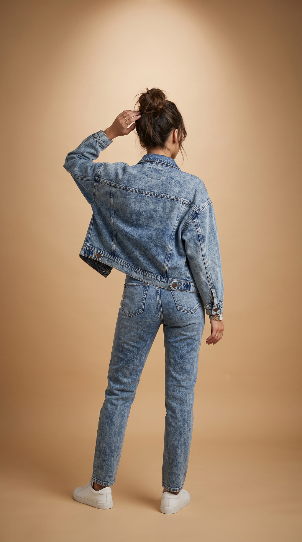 Chaqueta vaquera oversiza