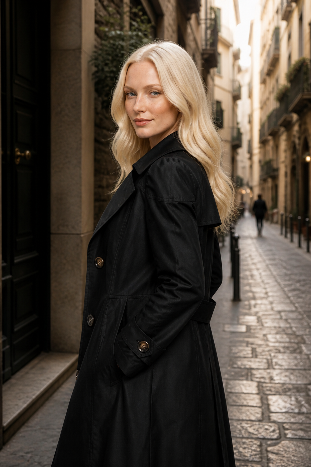 Gabardina Mujer Elegance Premium