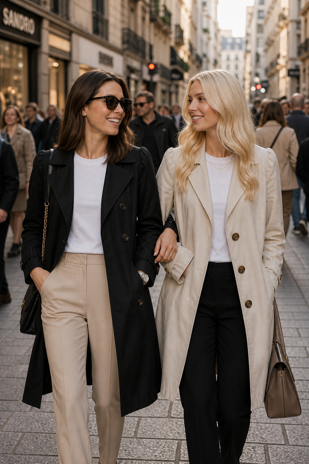 Gabardina Mujer Elegance Premium