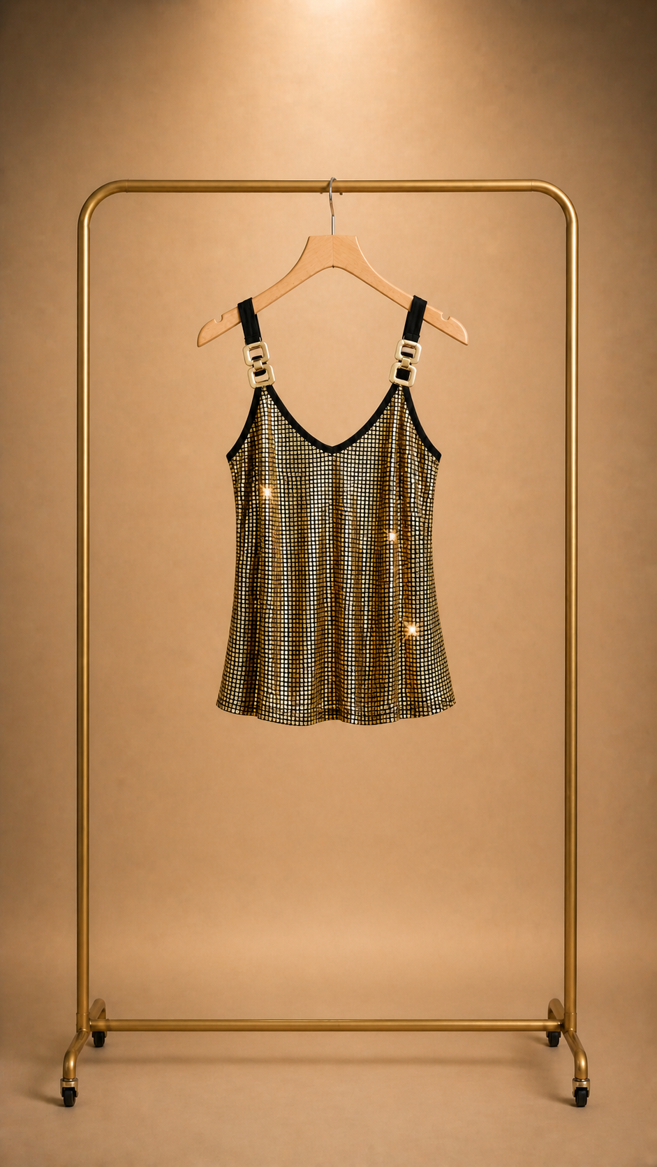 Top Brillo Elegante Luxe