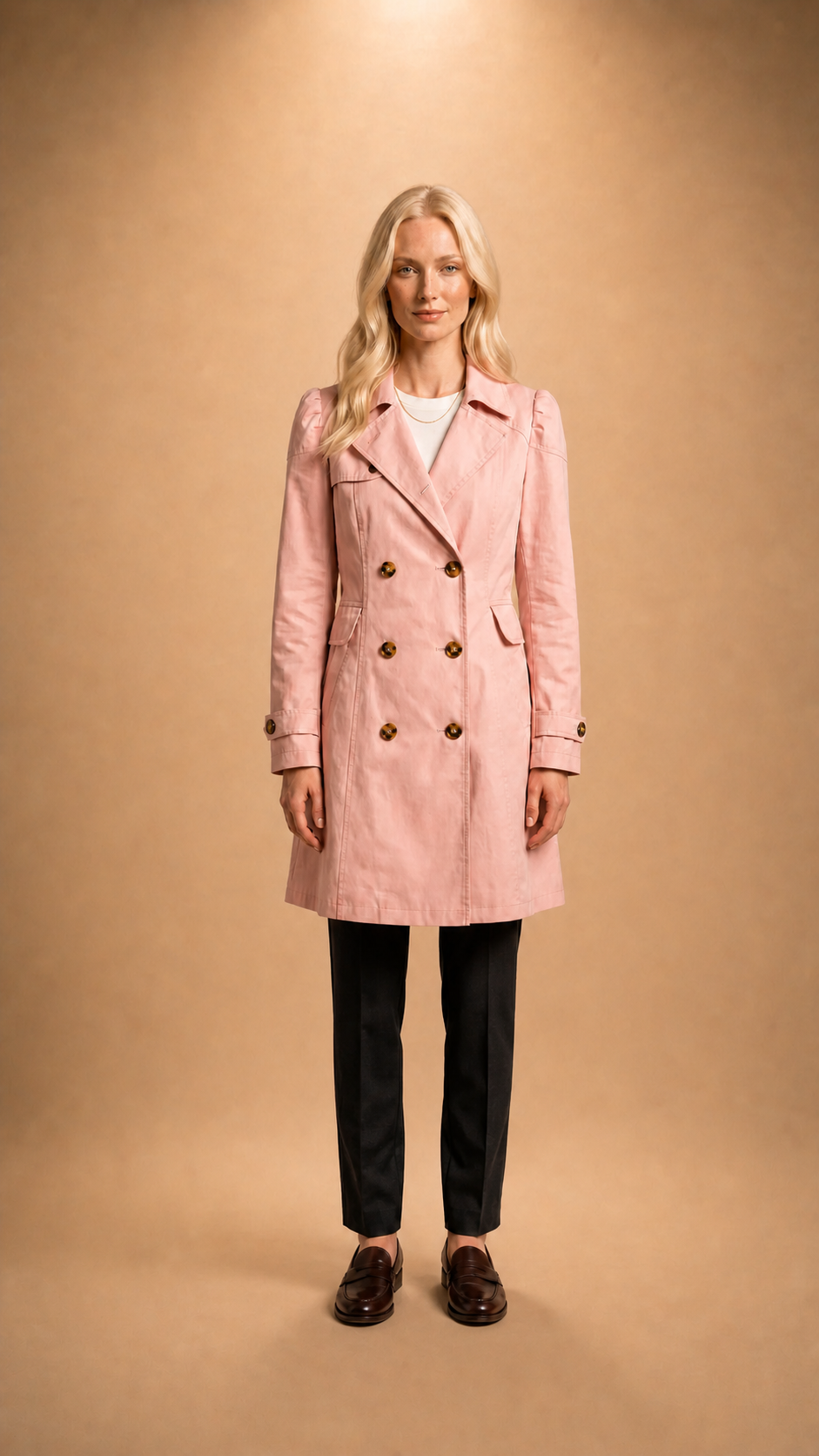 Gabardina Mujer Elegance Premium