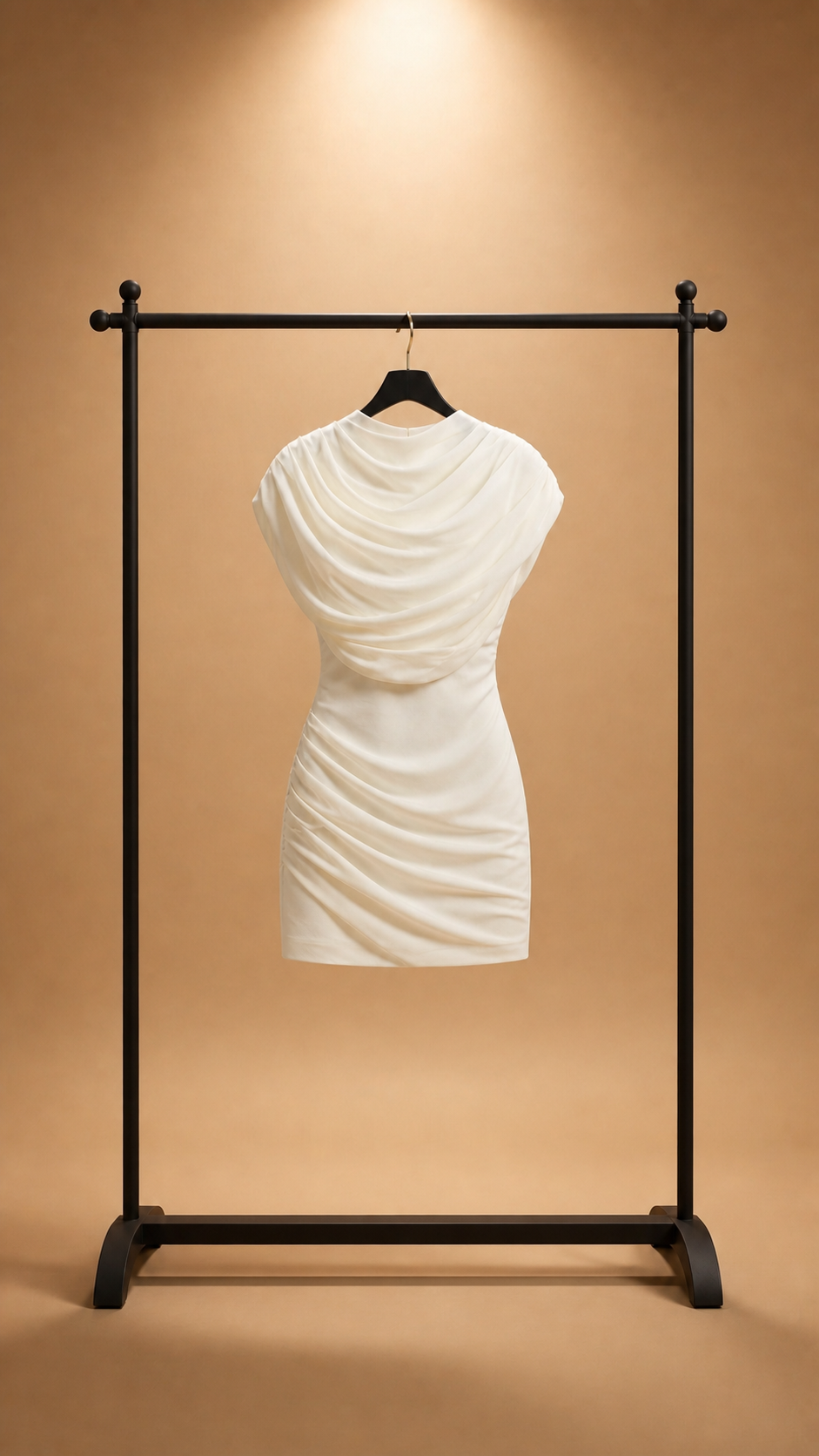 Vestido Draped Elegance