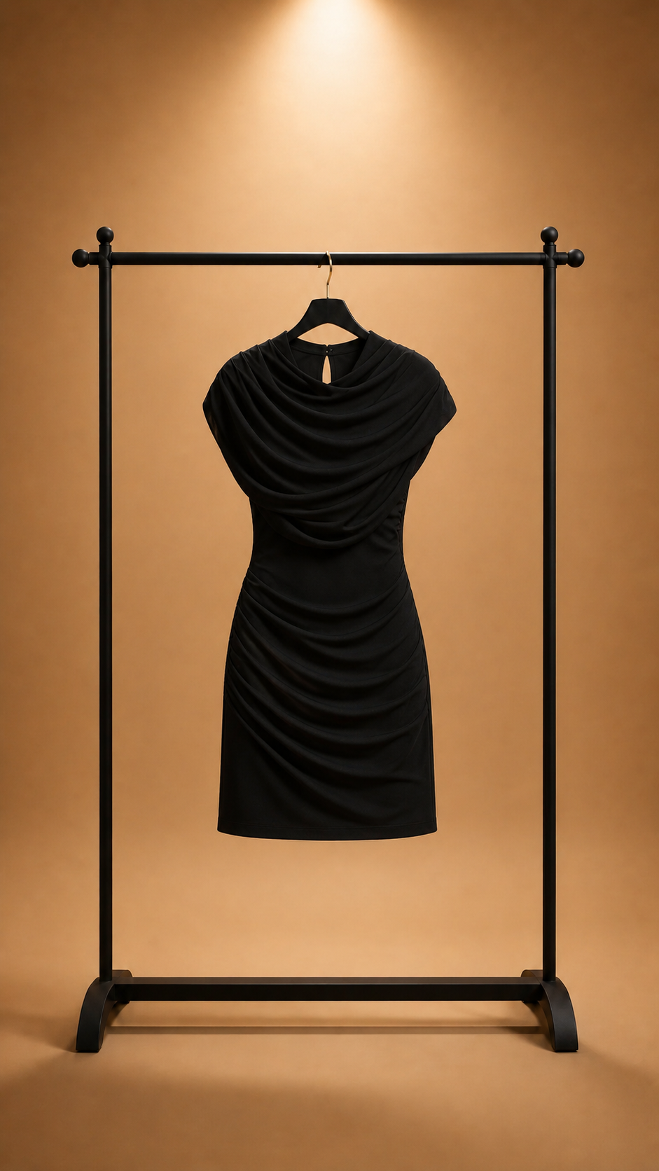 Vestido Draped Elegance