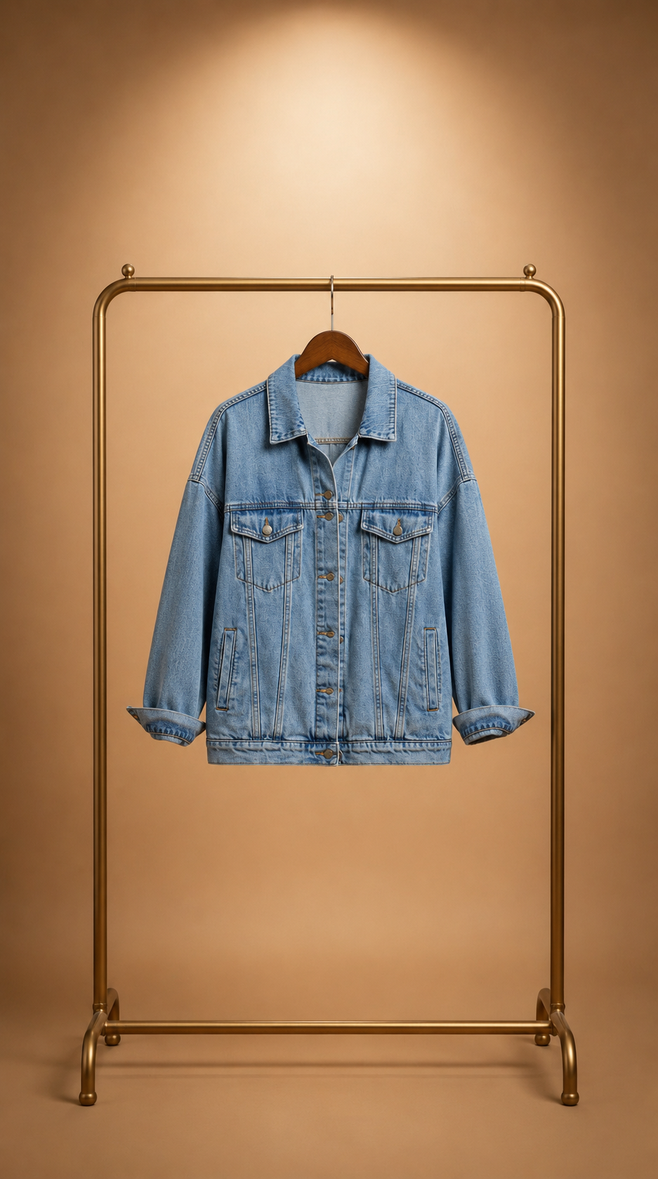 Chaqueta vaquera oversiza